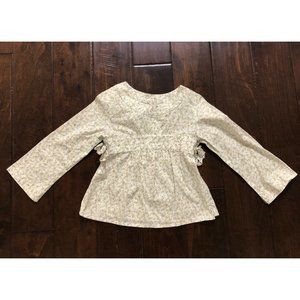 Bonpoint floral blouse girls size 8